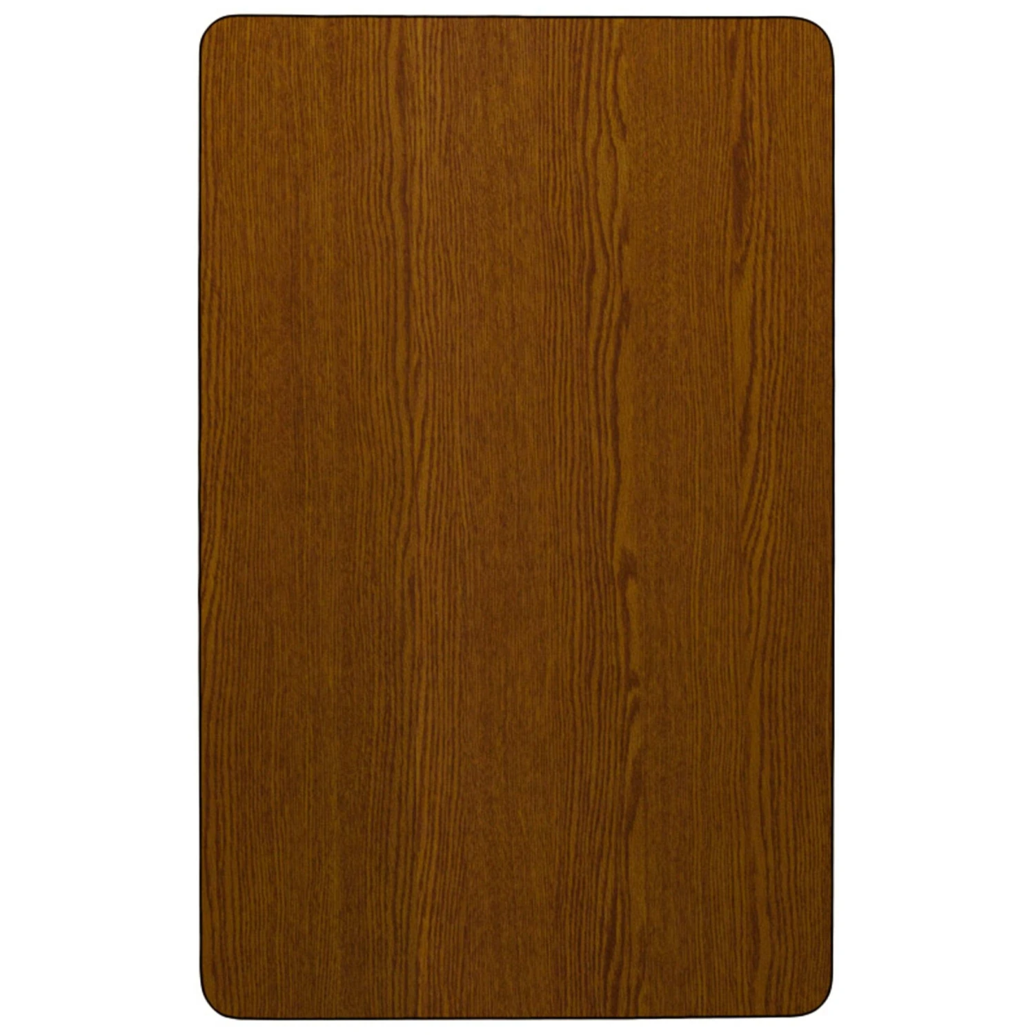 Flash 30''W X 60''L Rectangular HP Laminate Activity Table - Height Adjustable Short Legs - Image 3