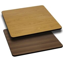 42'' Square Table Top With Reversible Laminate Top