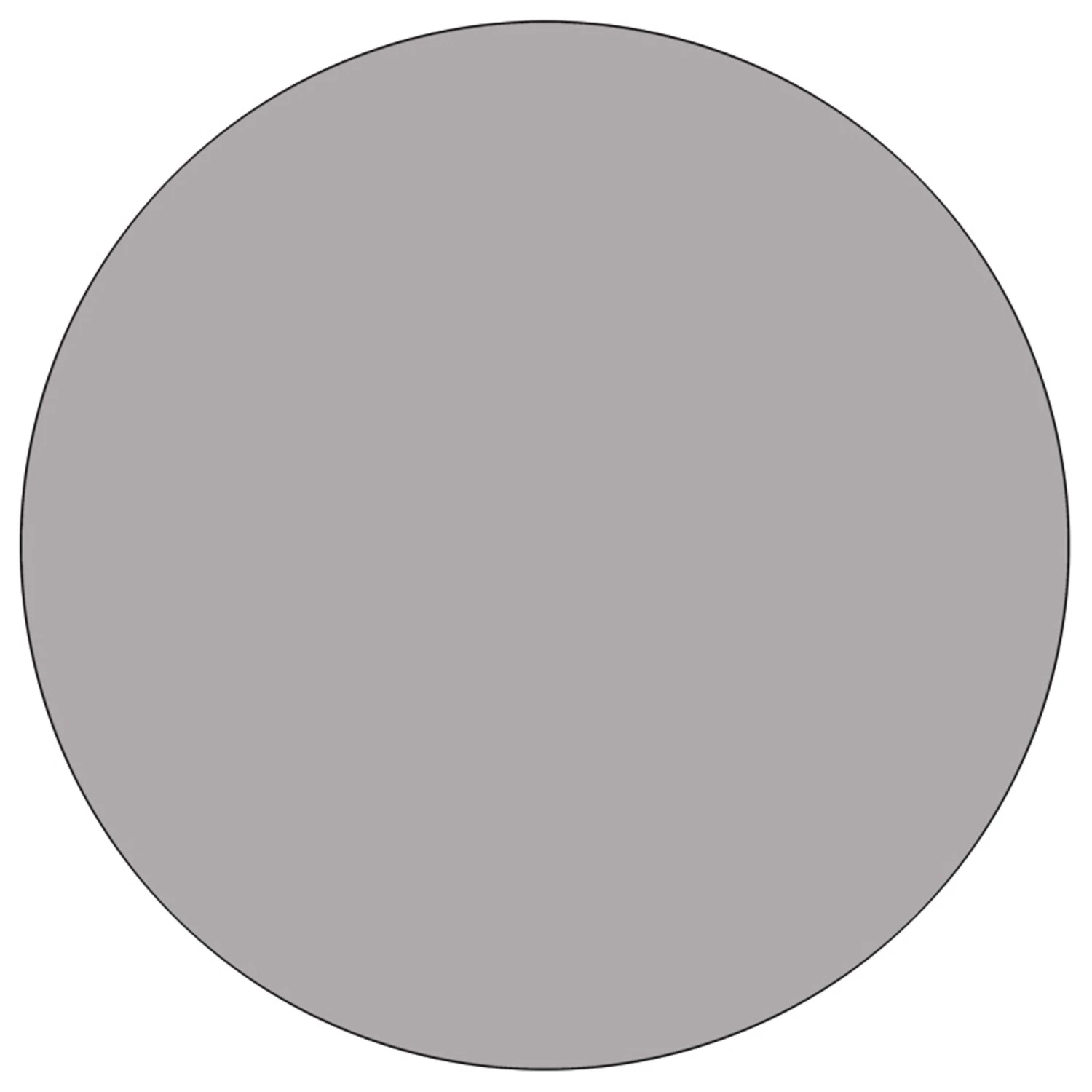 Flash 48'' Round Thermal Laminate Activity Table - Height Adjustable Short Legs - Image 6