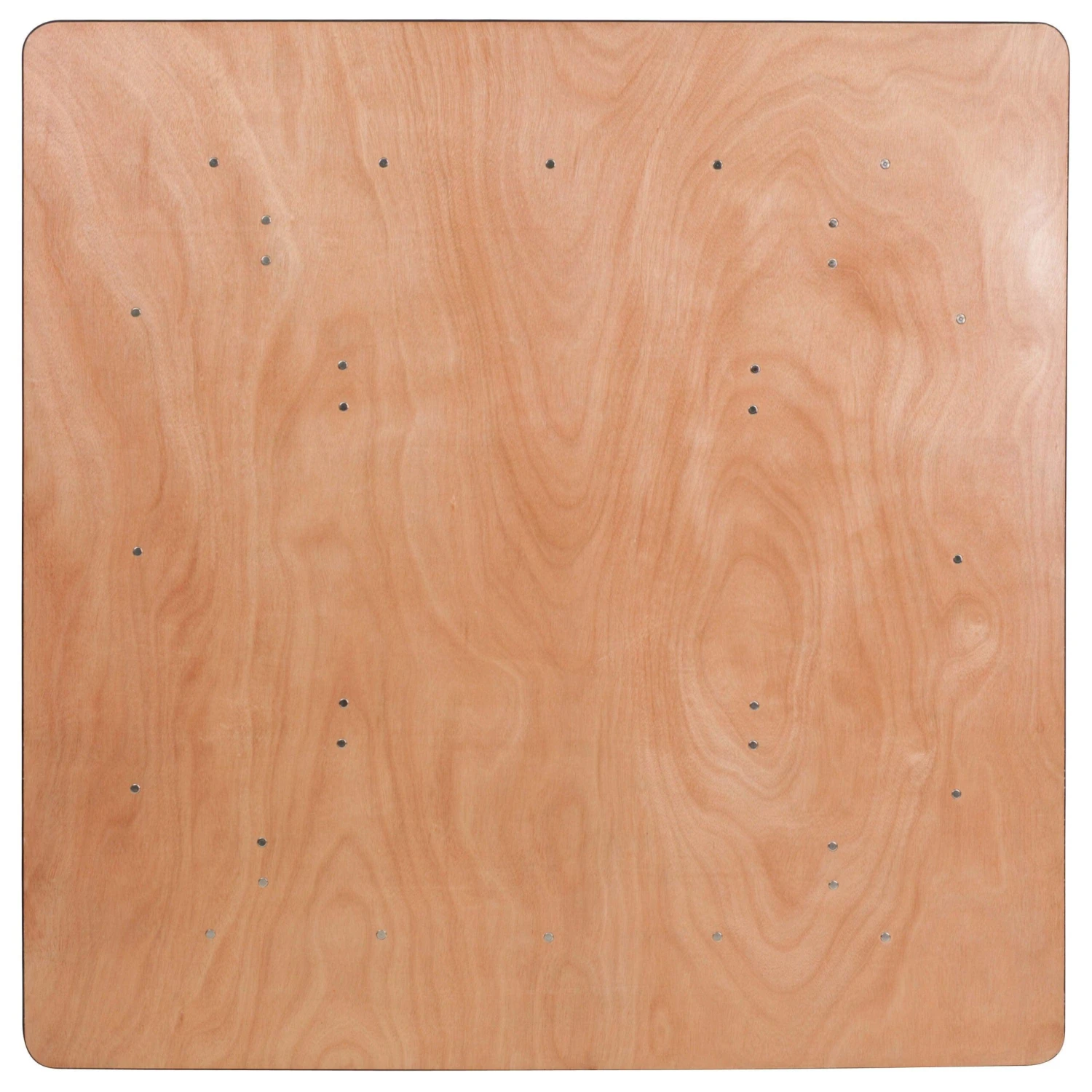 Flash 5-Foot Square Wood Folding Banquet Table - Image 3