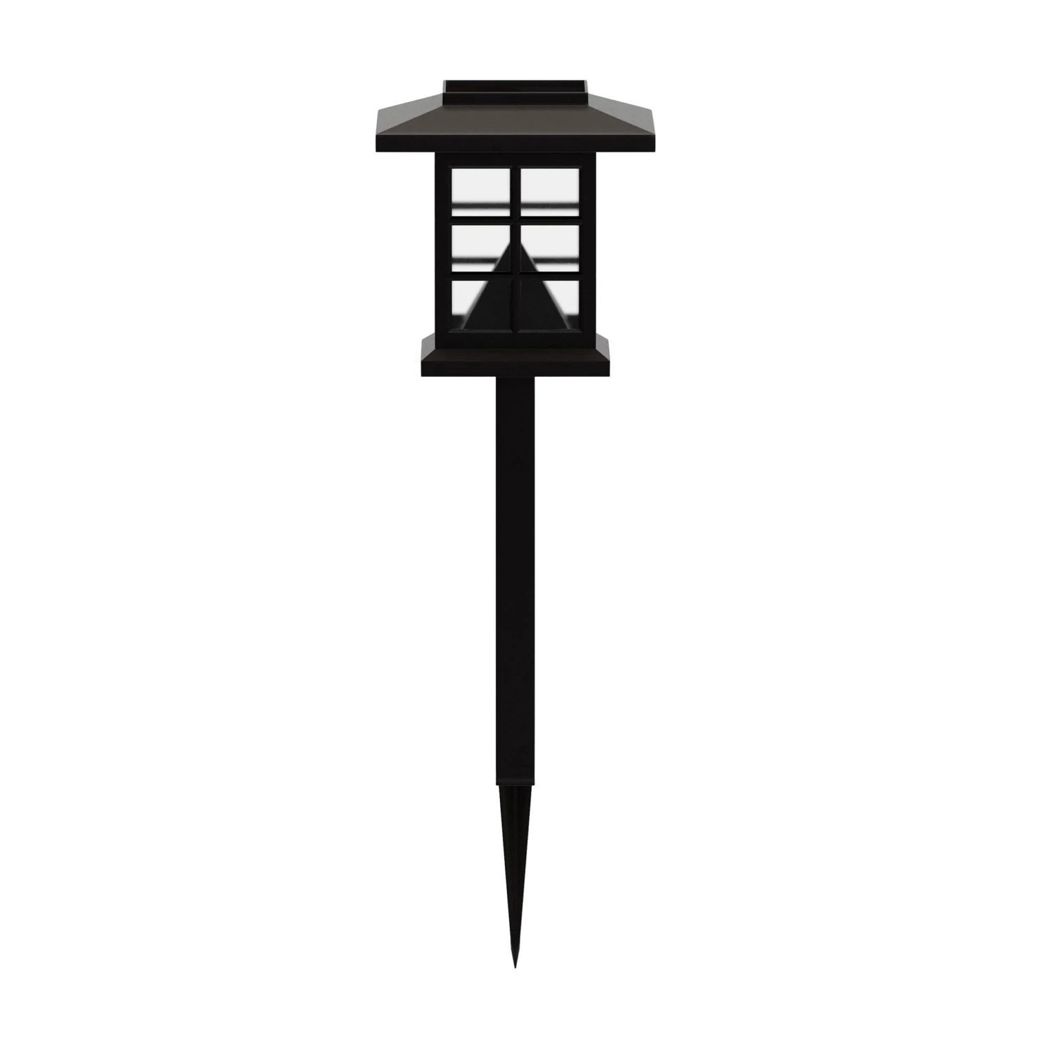 Flash 8 Pack Lantern Style LED Solar Lights Weather Resistant Outdoor Solar Powered Lights For Pathway, Garden, & Yard - Image 8