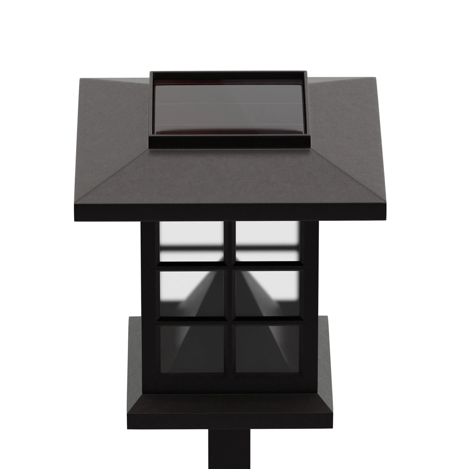 Flash 8 Pack Lantern Style LED Solar Lights Weather Resistant Outdoor Solar Powered Lights For Pathway, Garden, & Yard - Image 9