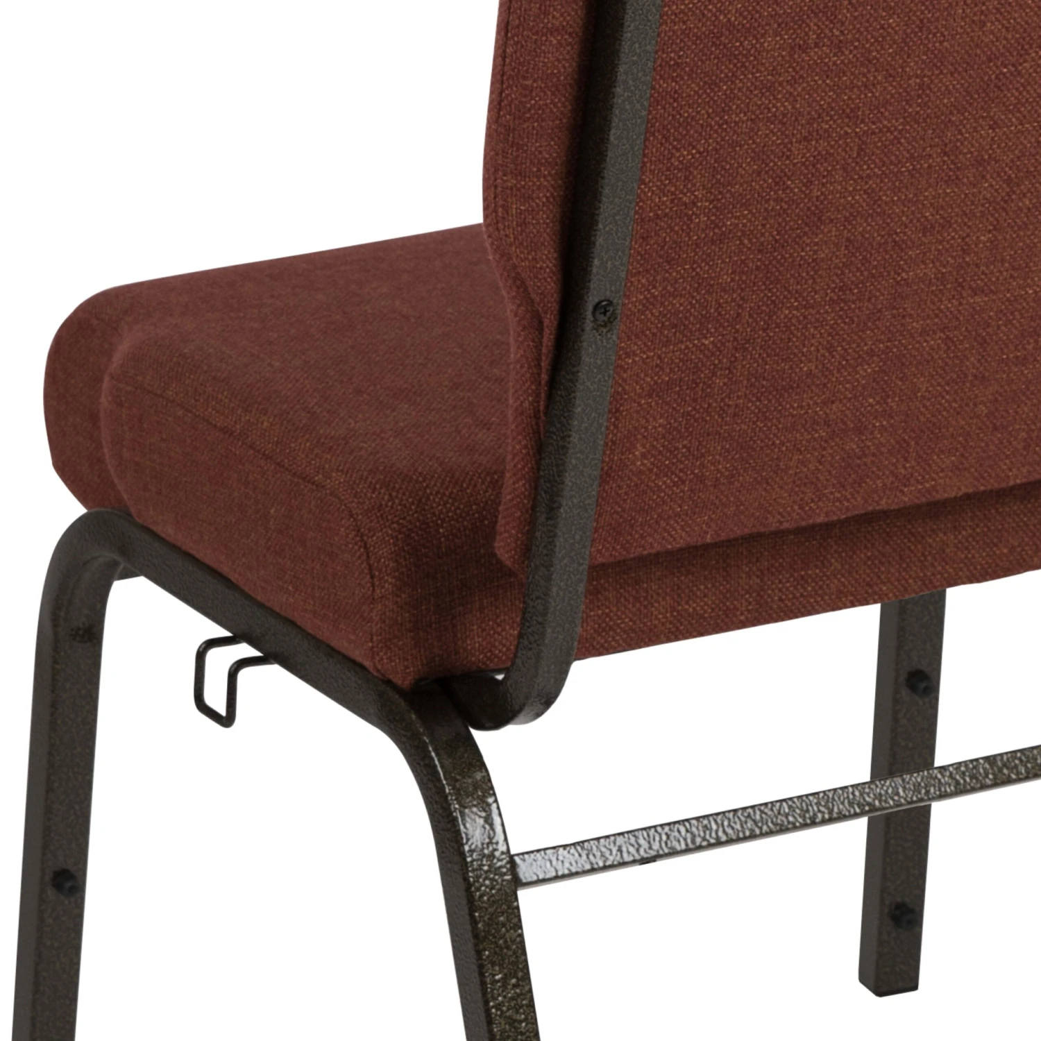 Flash Advantage Auditorium Chair - Stacking Padded Chair - 20.5inch Wide Seat - Image 11