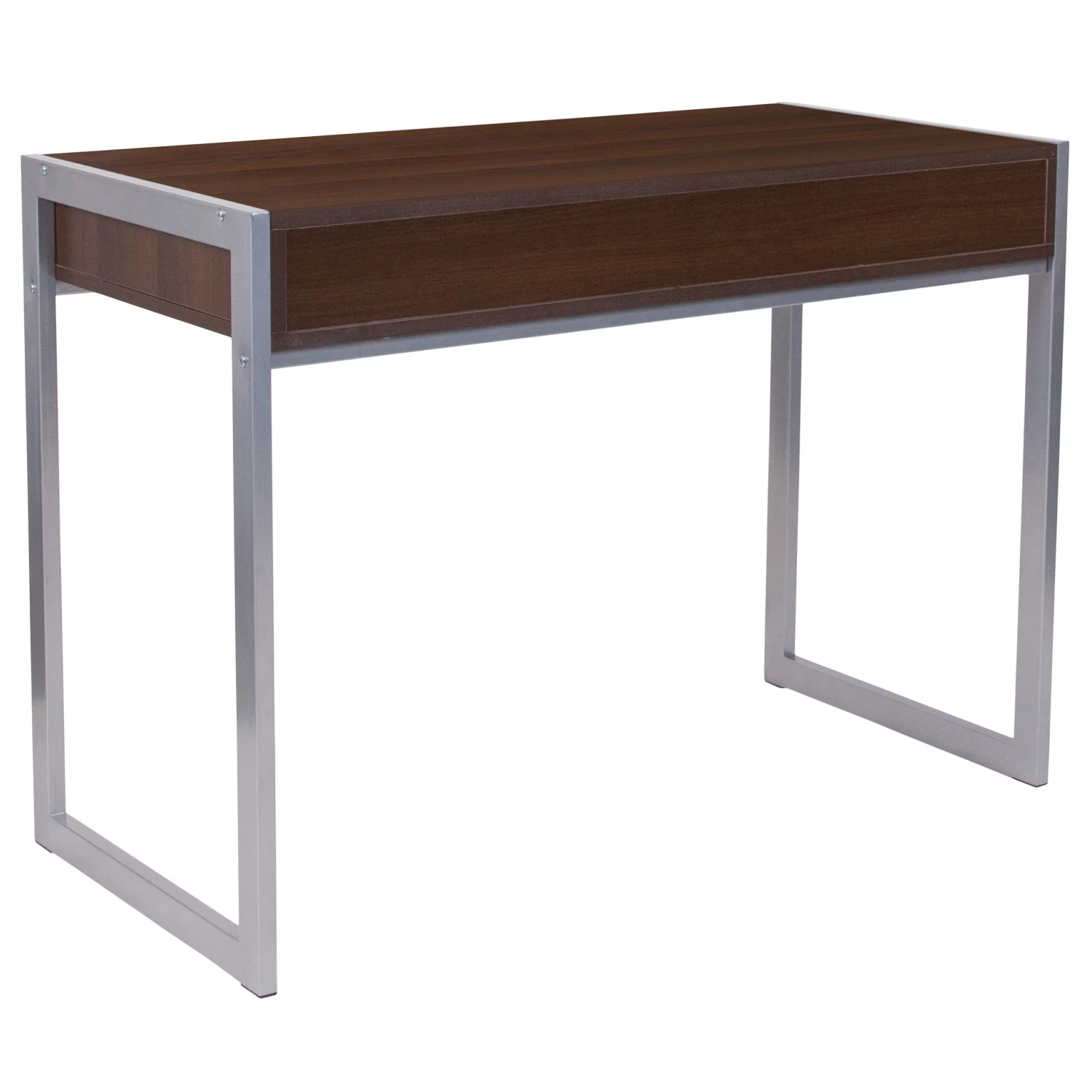 Flash Bradley Desk With Silver Metal Frame - Image 4