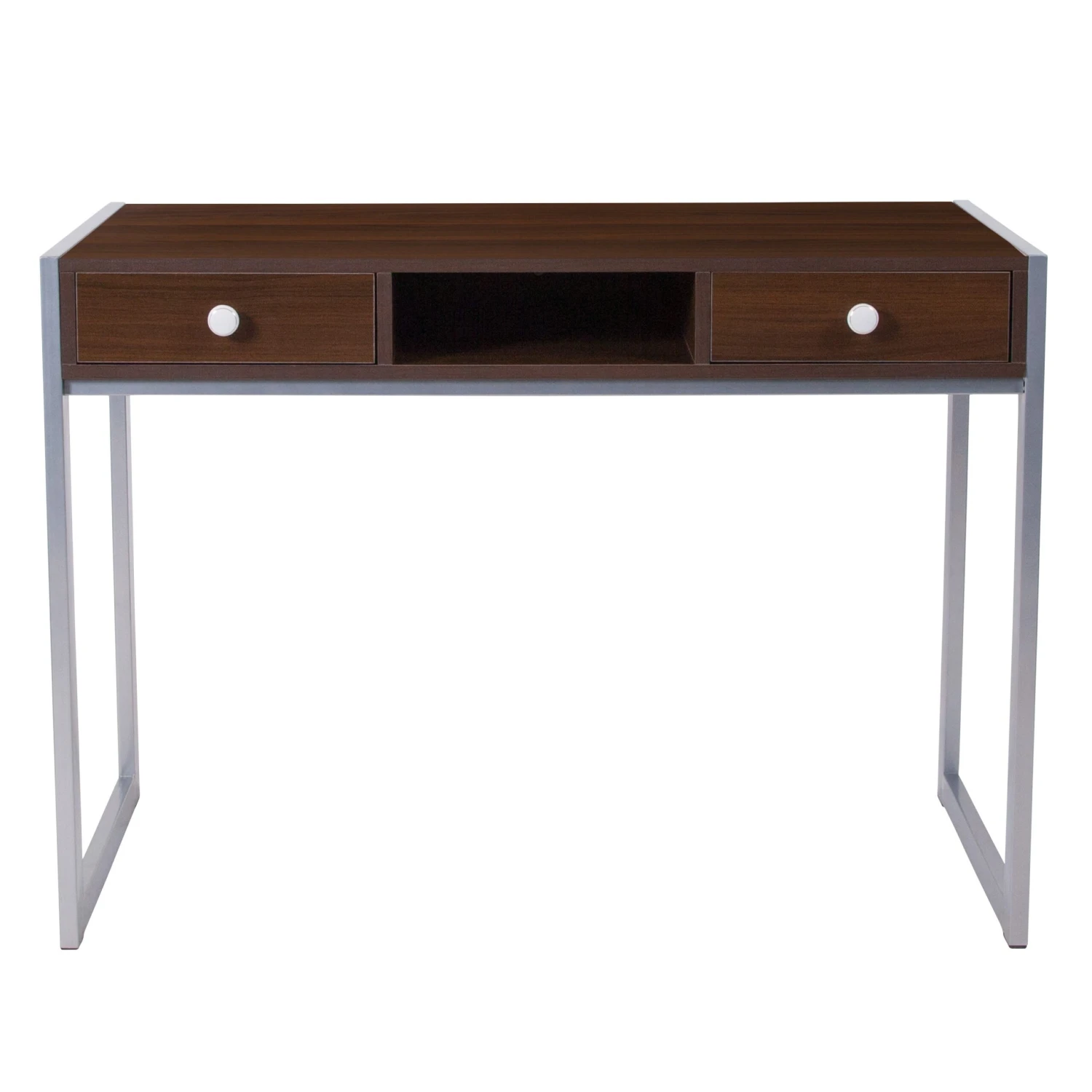 Flash Bradley Desk With Silver Metal Frame - Image 6