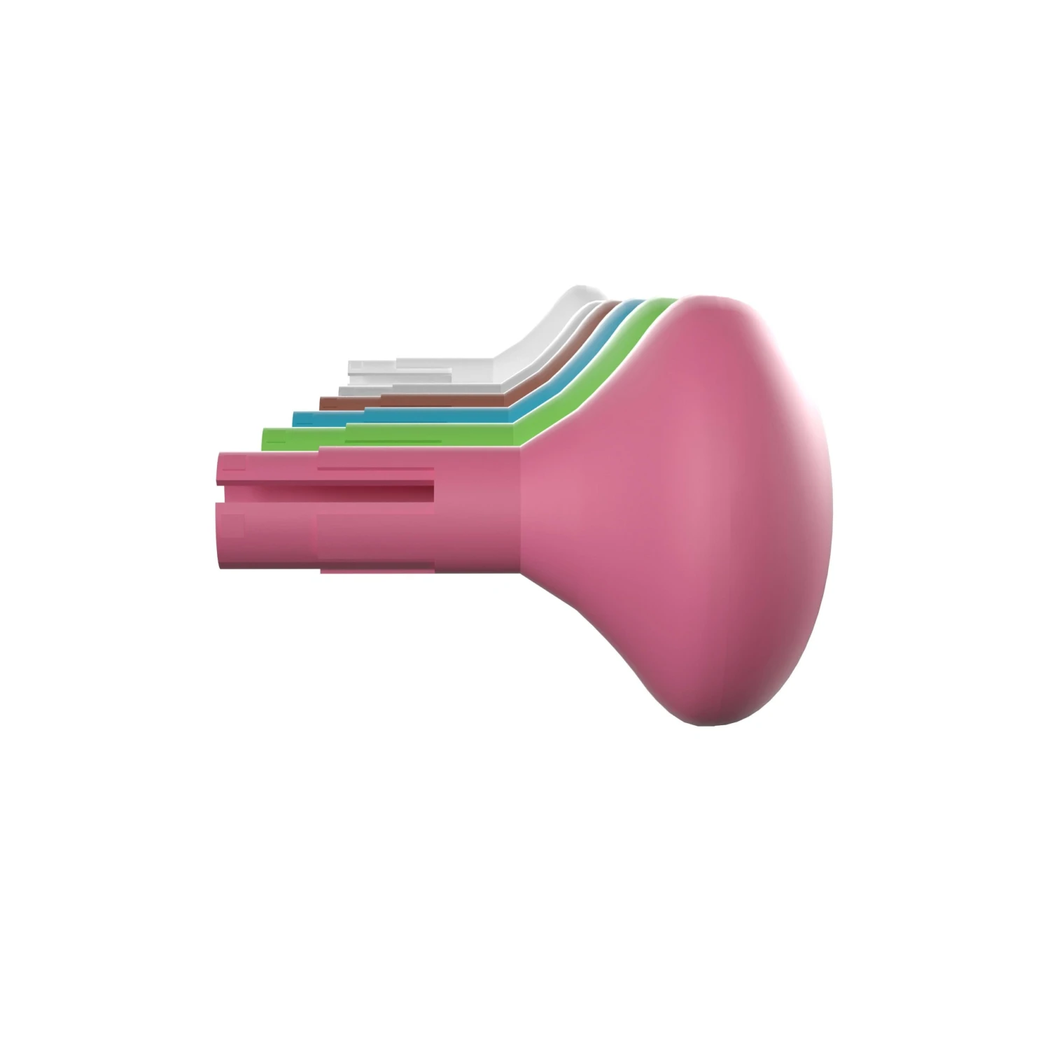 Flash Bright Beginnings Commercial Grade 64 Piece Jumbo Peg Accessory Pack For Modular STEAM Walls - Image 10