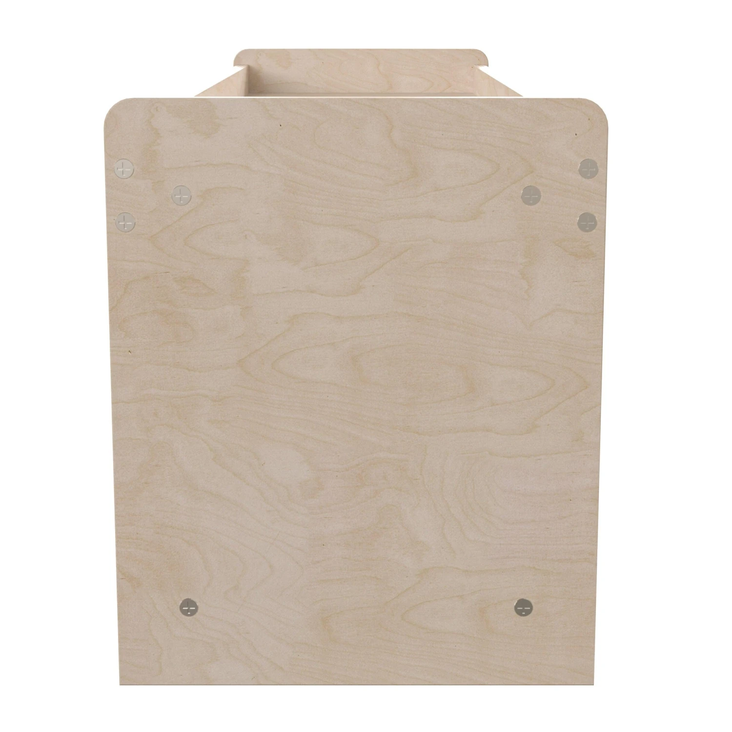 Flash Bright Beginnings Commercial Grade Modular Wooden Classroom Open Storage Unit With Upper Shelf - Image 10