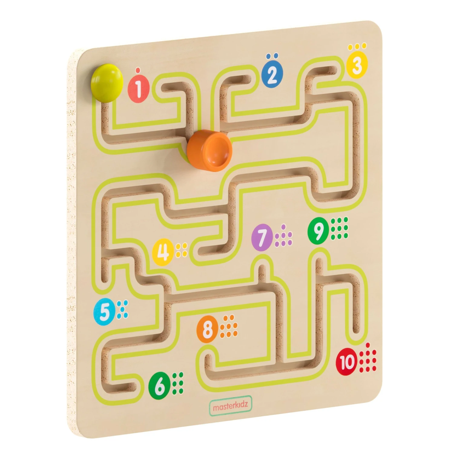 Flash Bright Beginnings Commercial Grade STEM Sliding Maze Learning Board