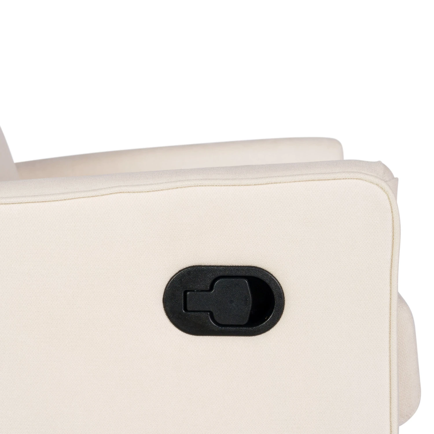 Flash Cash Swivel Glider Rocker Recliner Chair, Manual 360 Degree Swivel Recliner Perfect For Living Room, Bedroom, Or Nursery - Image 9