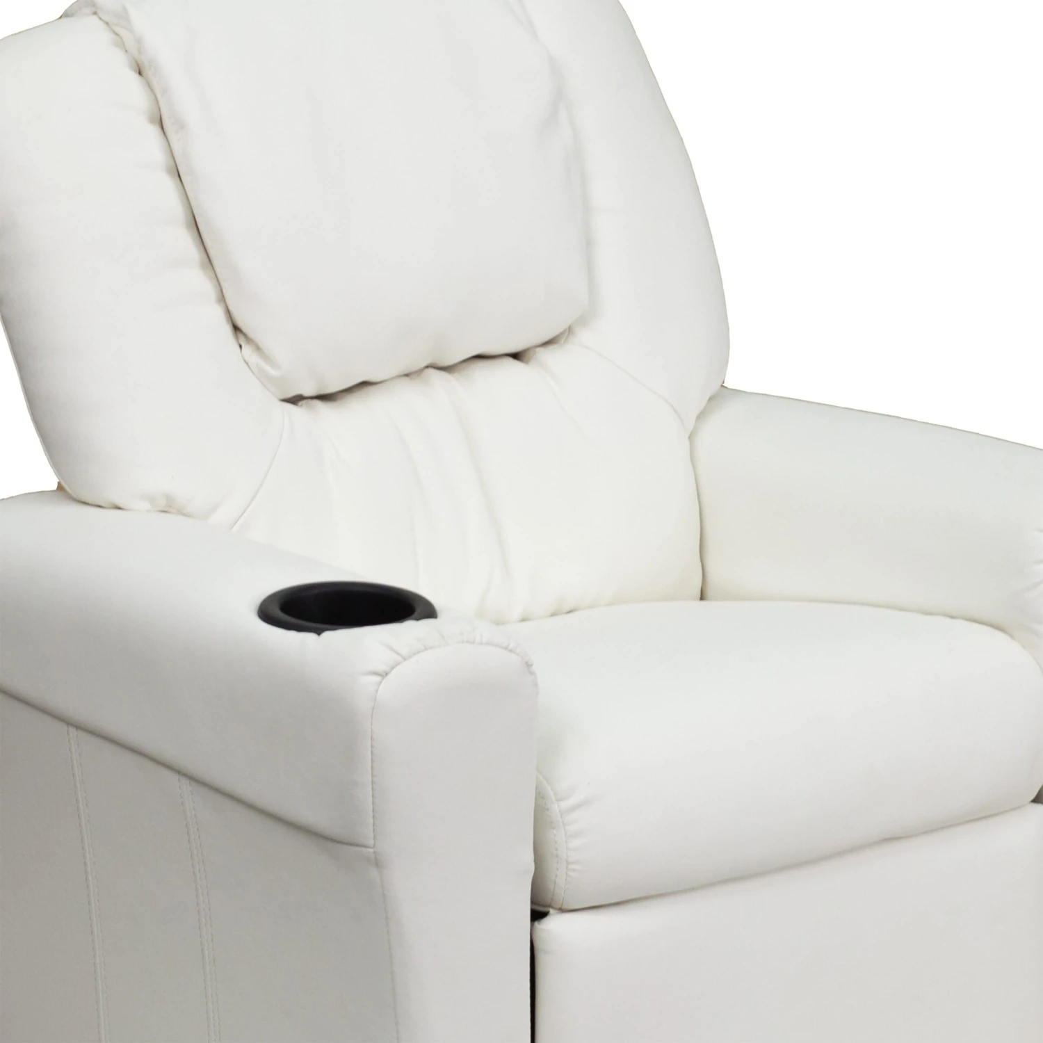 Flash Contemporary Kids Recliner With Cup Holder And Headrest - Image 10