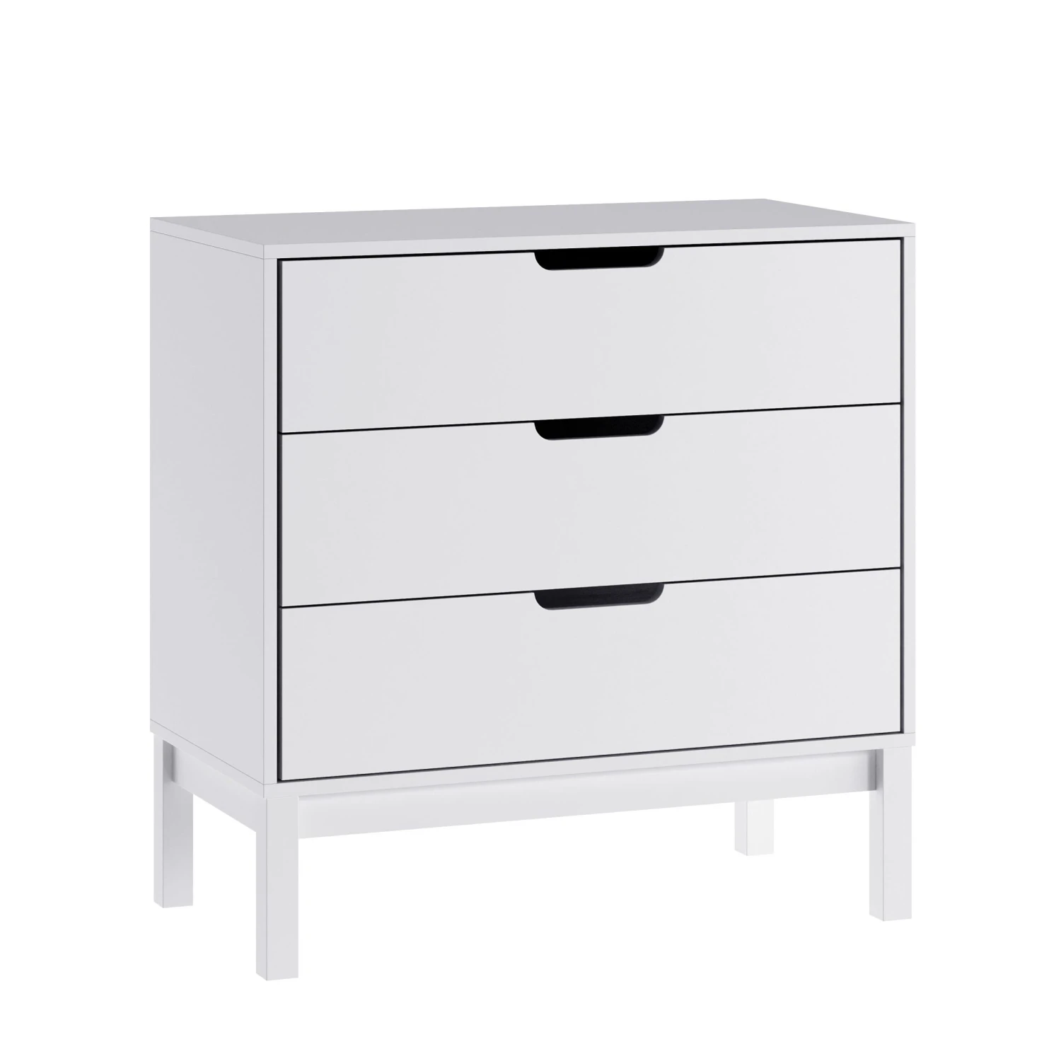Flash Dallas Wooden 3-Drawer Dresser For Bedroom, Chest Of Drawers For Kids - Image 12