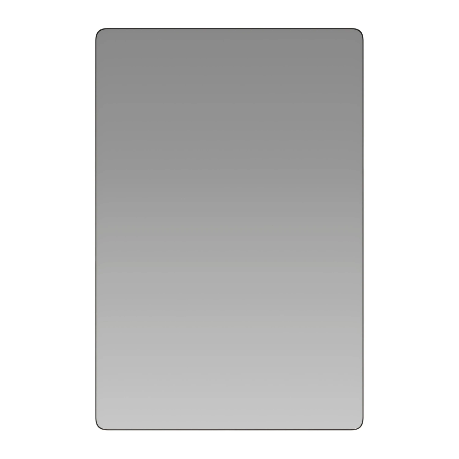 Flash Decorative Wall Mirror - Rounded Corners - Hangs Horizontally Or Vertically - Bathroom & Living Room