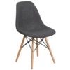 Flash Elon Series Fabric Chair With Wooden Legs