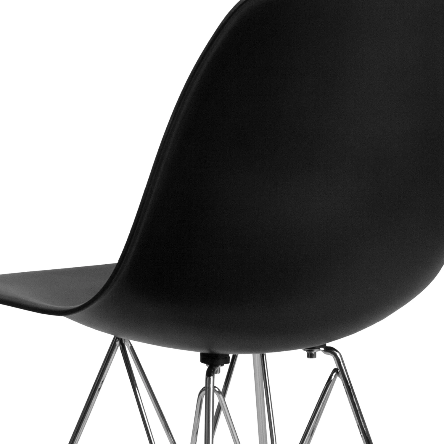 Flash Elon Series Plastic Chair With Chrome Base - Image 17