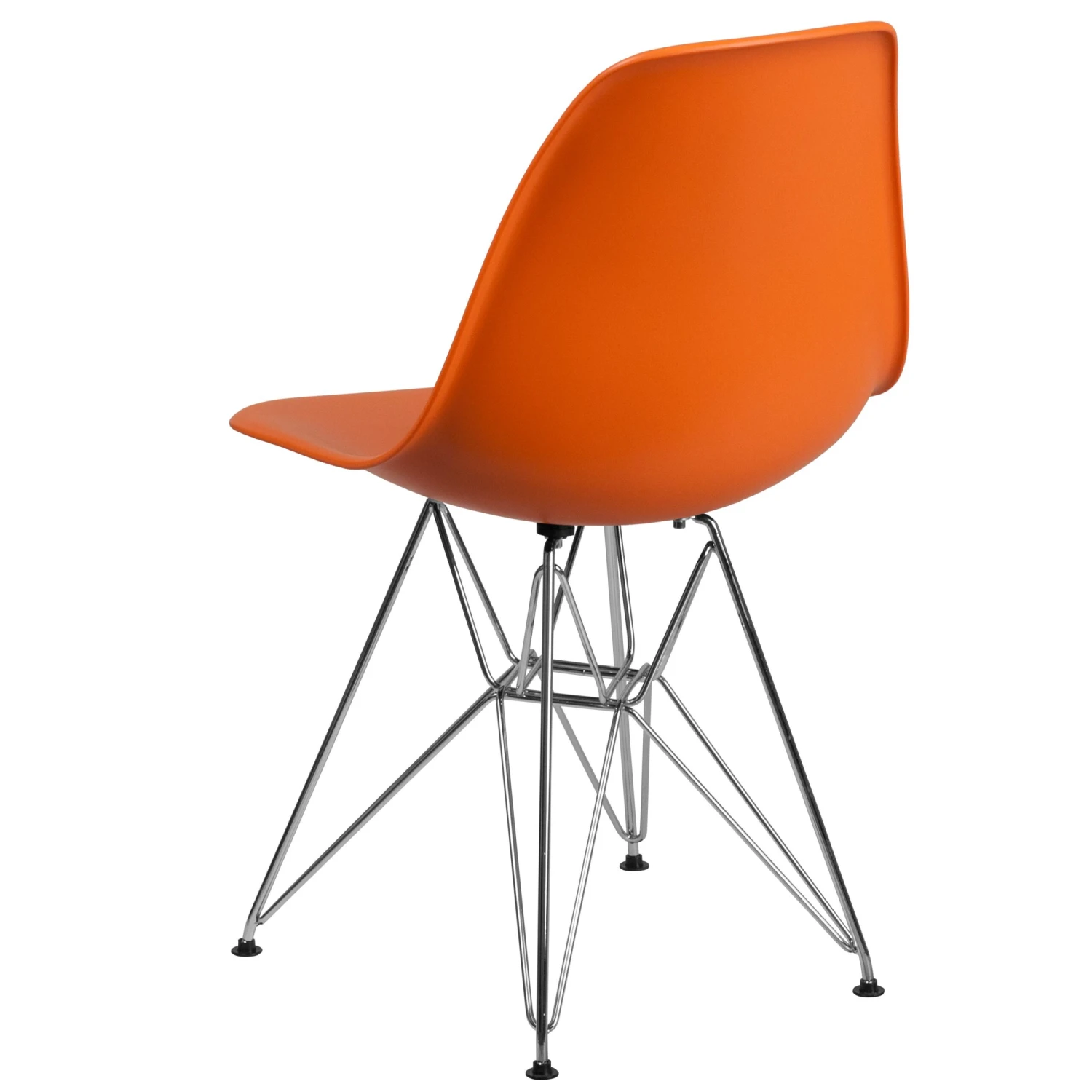 Flash Elon Series Plastic Chair With Chrome Base - Image 4