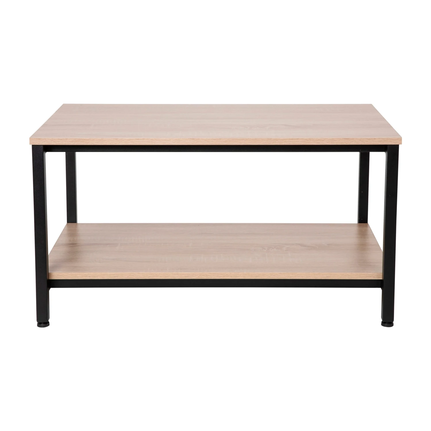 Flash Finley Modern Industrial 2 Tier Coffee Table - Image 9
