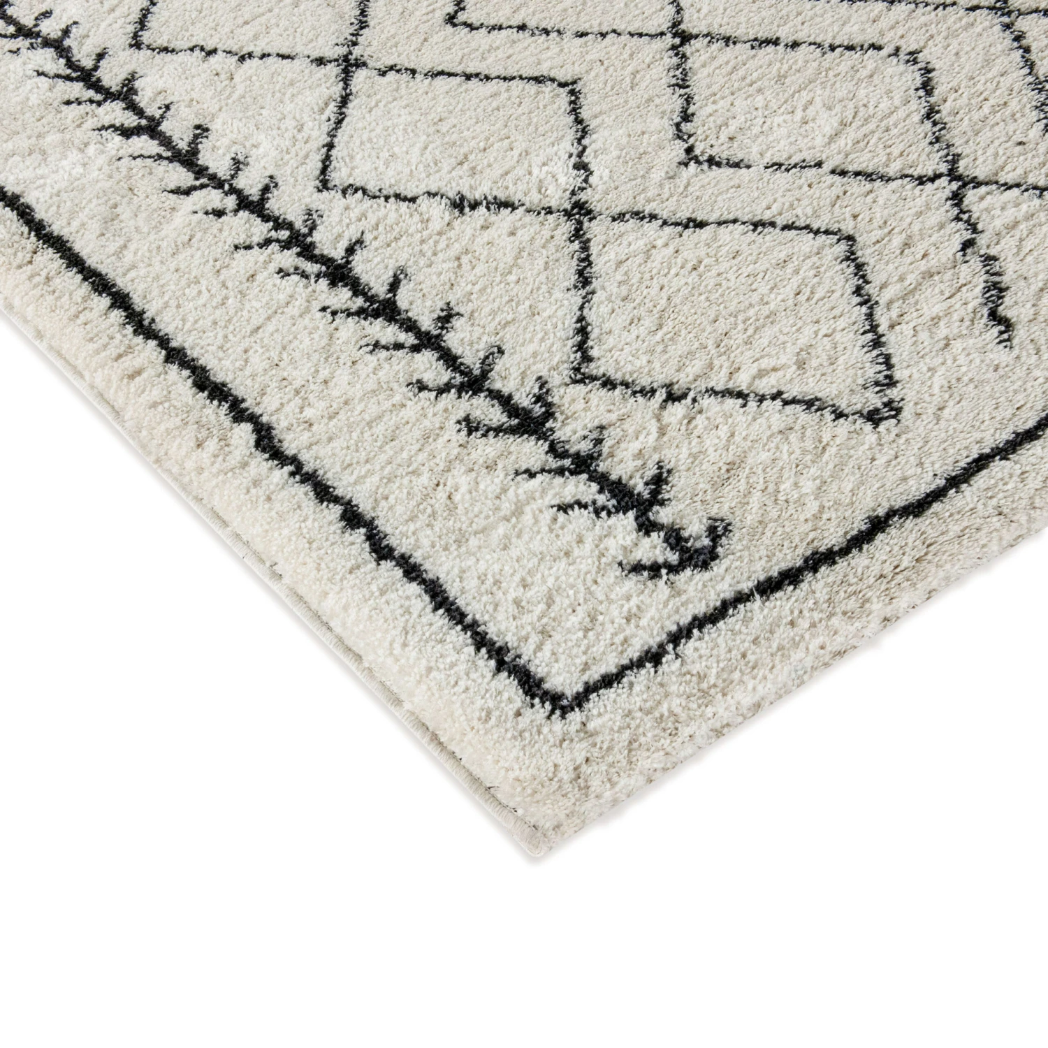 Flash Geometric Style Bohemian Shag Area Rug - Image 7