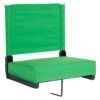 Grandstand Comfort Seats By Flash - 500 Lb. Rated Lightweight Stadium Chair With Handle & Ultra-Padded Seat