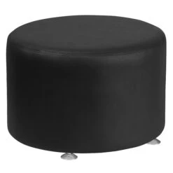 Flash HERCULES Alon Series LeatherSoft 24'' Round Ottoman