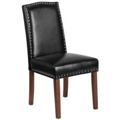 Flash HERCULES Hampton Hill Series Parsons Chair With Accent Nail Trim