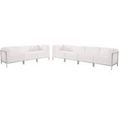Flash HERCULES Imagination Series LeatherSoft Sofa Set, 5 Pieces