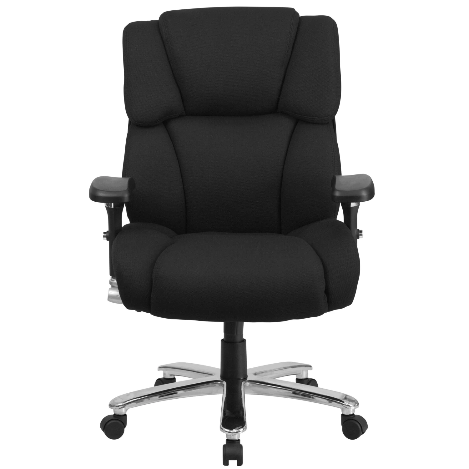 Flash HERCULES Series 24/7 Intensive Use Big & Tall 400 Lb. Rated Executive Swivel Ergonomic Office Chair With Lumbar Knob And Tufted Headrest & Back - Image 11