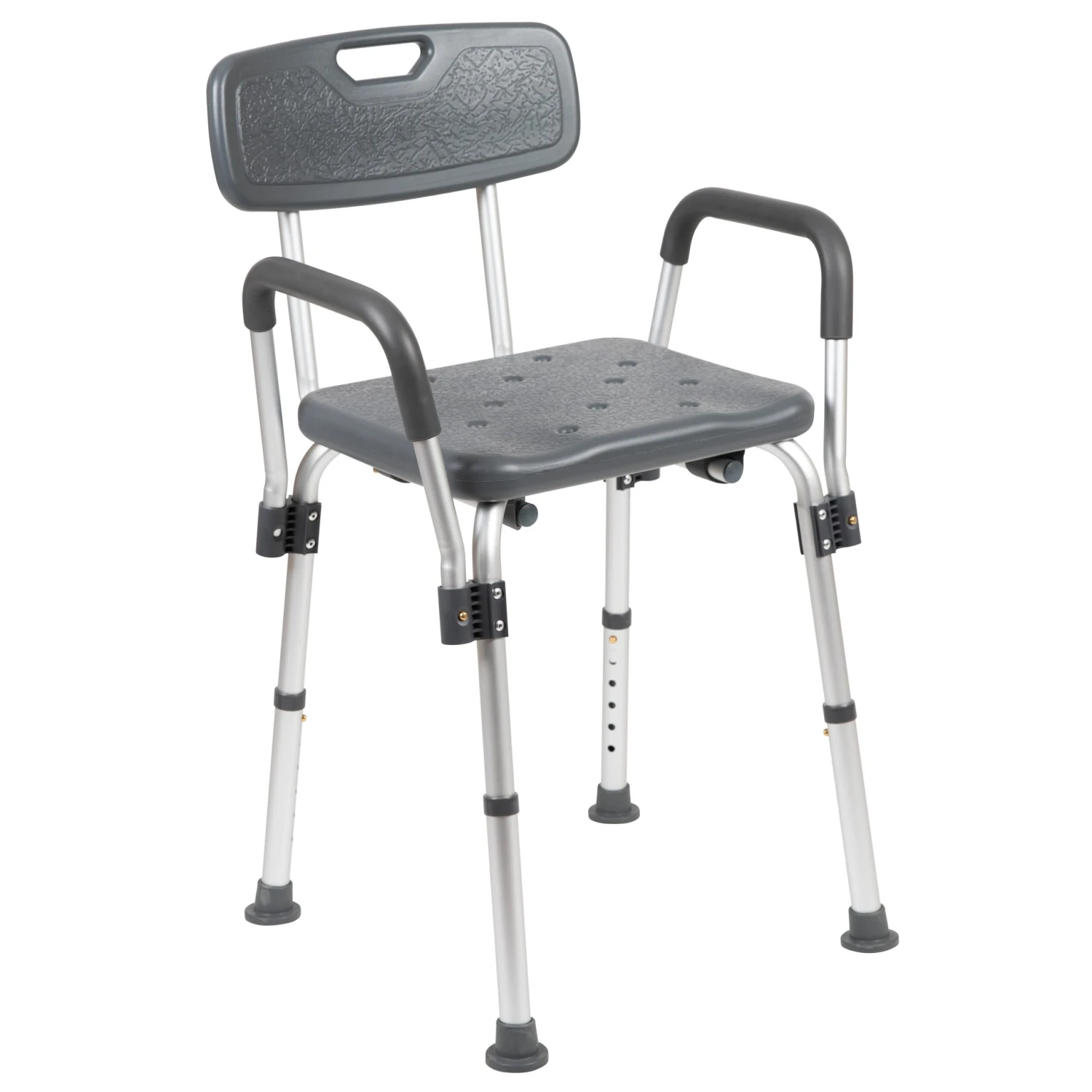 Flash HERCULES Series 300 Lb. Capacity, Adjustable Bath & Shower Chair With Depth Adjustable Back - Image 10