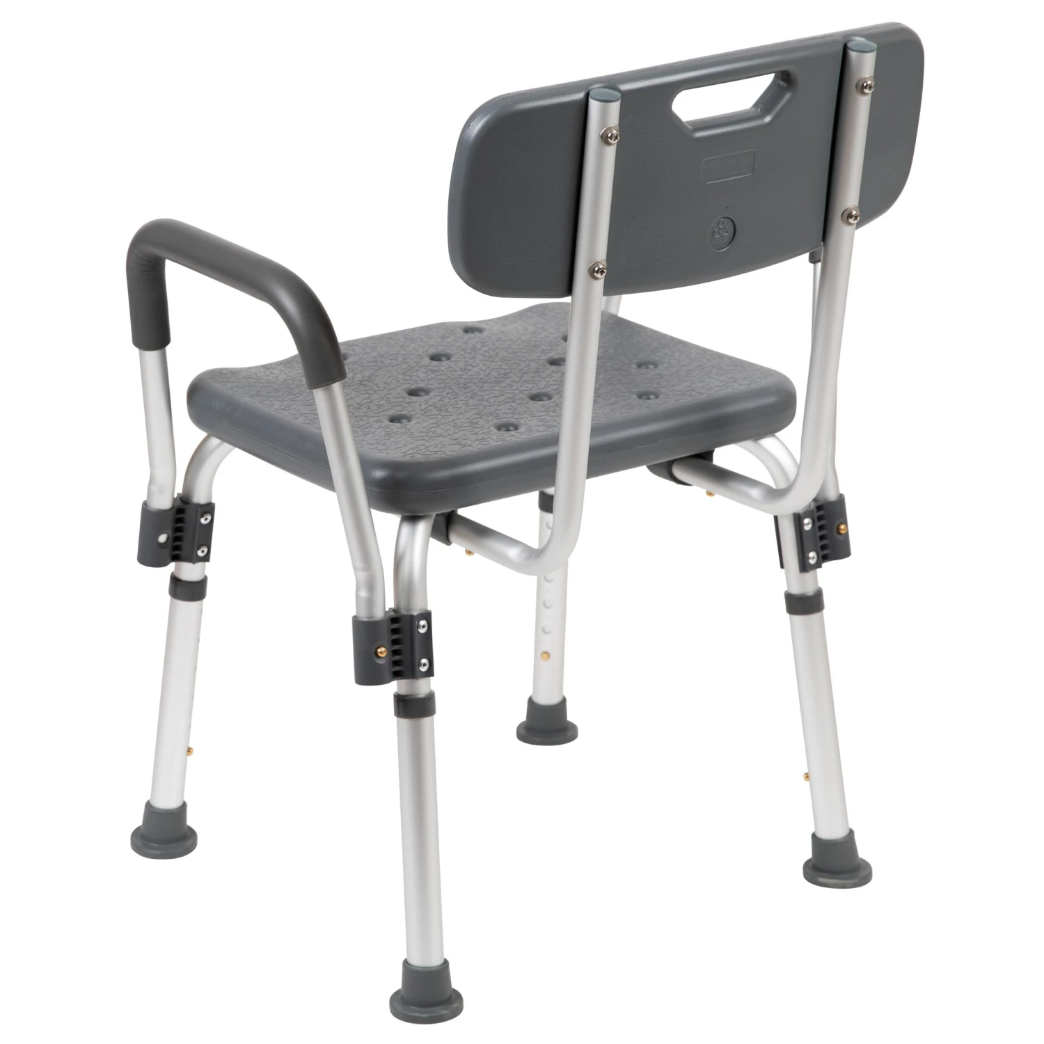 Flash HERCULES Series 300 Lb. Capacity, Adjustable Bath & Shower Chair With Depth Adjustable Back - Image 9