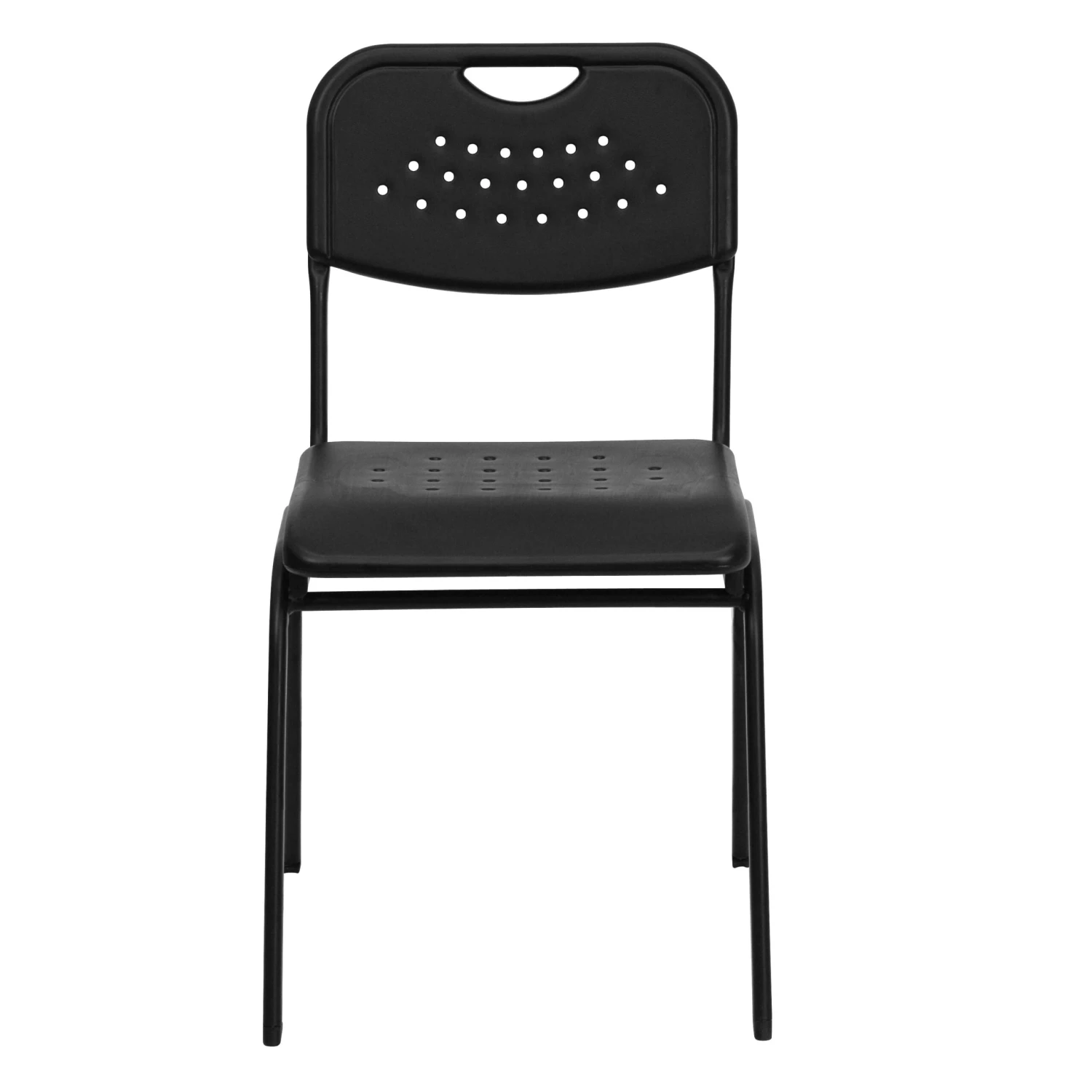 Flash HERCULES Series 880 Lb. Capacity Plastic Stack Chair With Open Back - Image 10