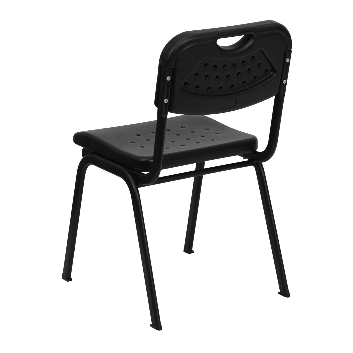 Flash HERCULES Series 880 Lb. Capacity Plastic Stack Chair With Open Back - Image 7