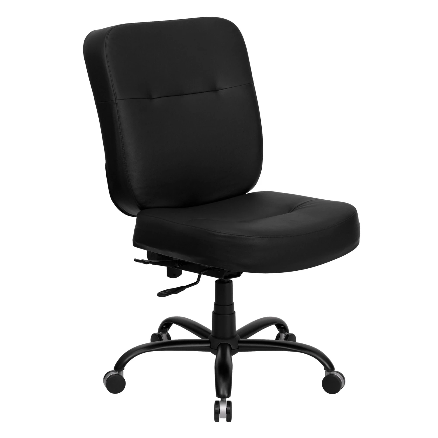 Flash HERCULES Series Big & Tall 400 Lb. Rated Executive Swivel Ergonomic Office Chair With Rectangular Back