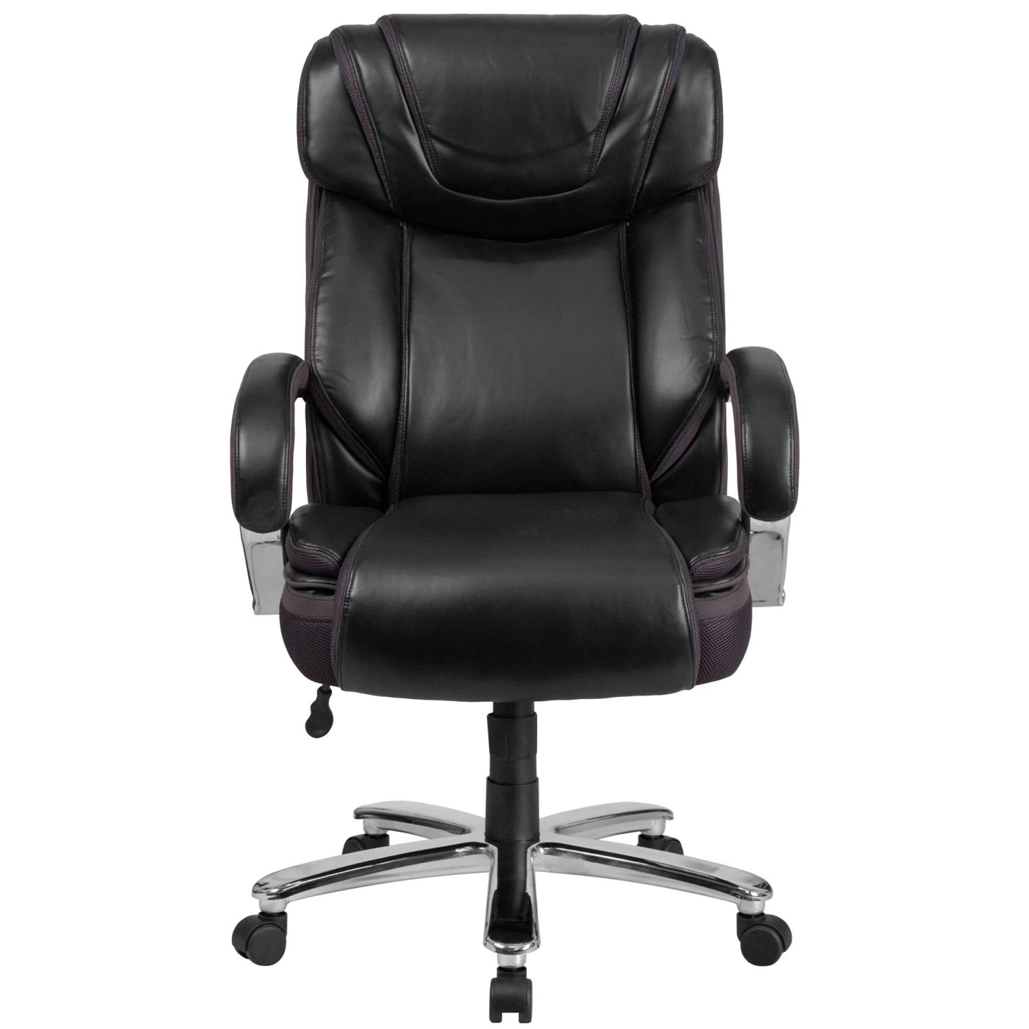 Flash HERCULES Series Big & Tall 500 Lb. Rated LeatherSoft Executive Swivel Ergonomic Office Chair With Extra Wide Seat - Image 11