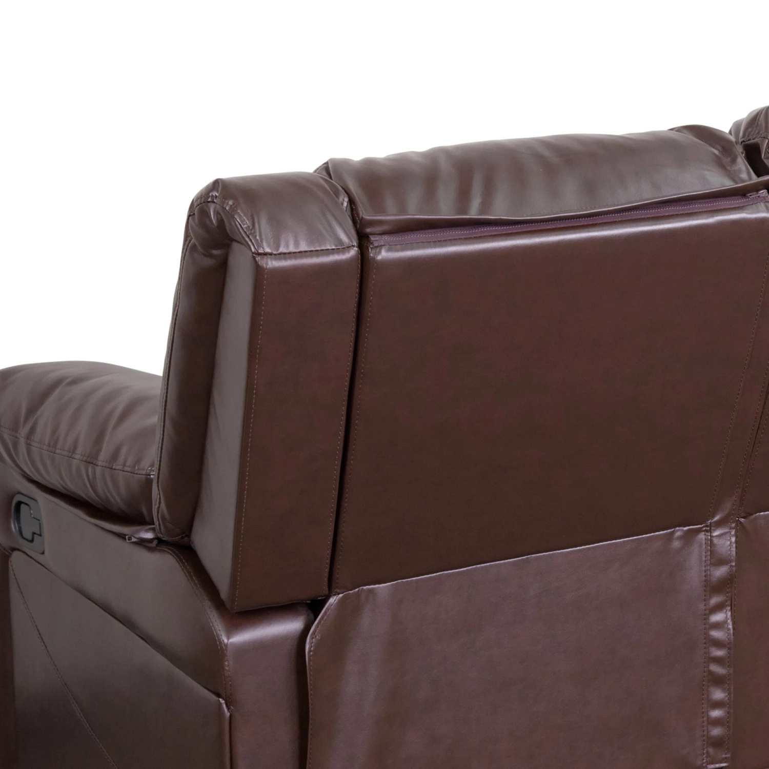 Flash Harmony Series LeatherSoft Sofa With Two Built-In Recliners - Image 18