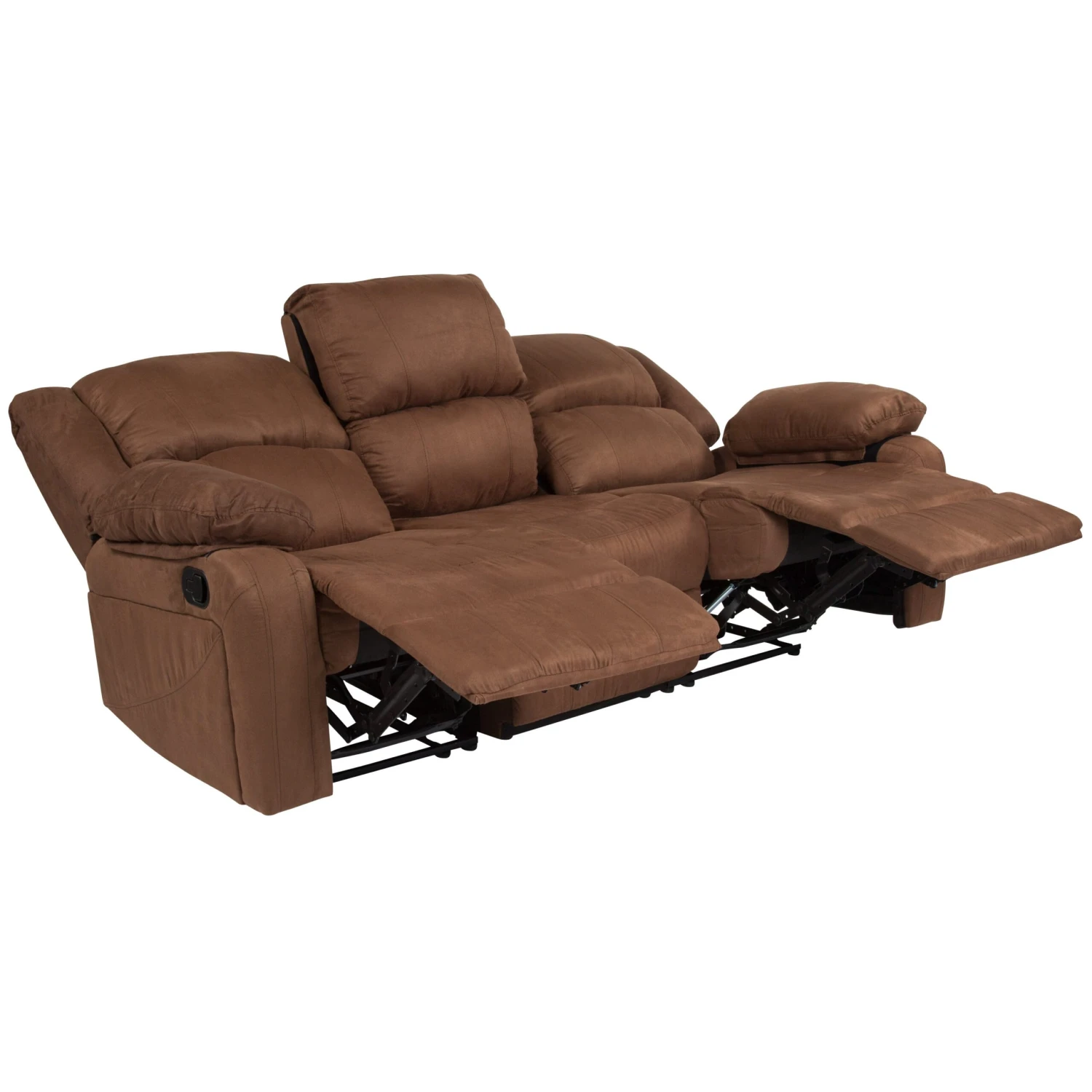 Flash Harmony Series LeatherSoft Sofa With Two Built-In Recliners - Image 7