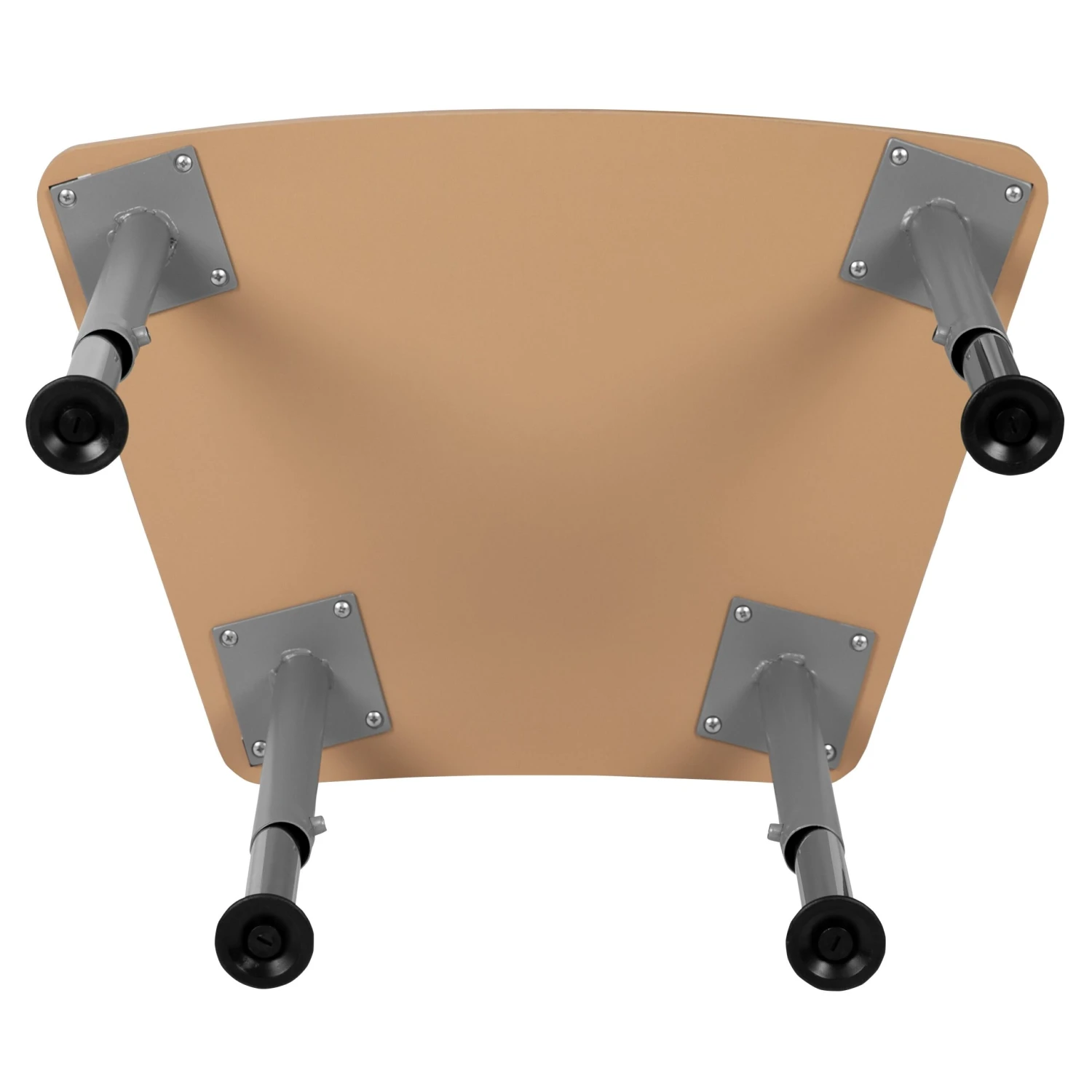 Flash Hex Collaborative Student Desk (Adjustable From 22.3" To 34") - Home And Classroom - Image 12