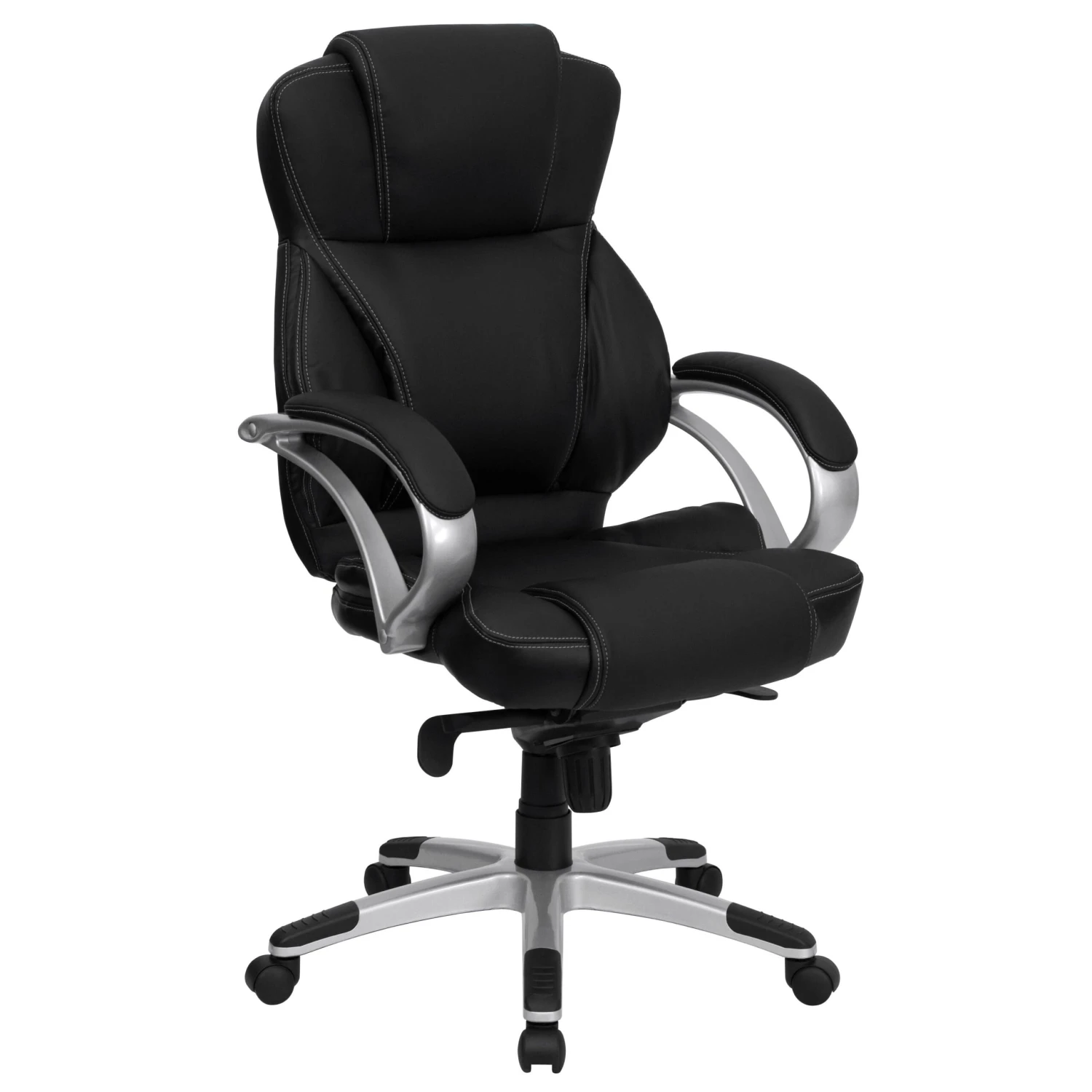 Flash High Back LeatherSoft Contemporary Executive Swivel Ergonomic Office Chair