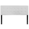 Flash Lennox Button Tufted Upholstered Headboard