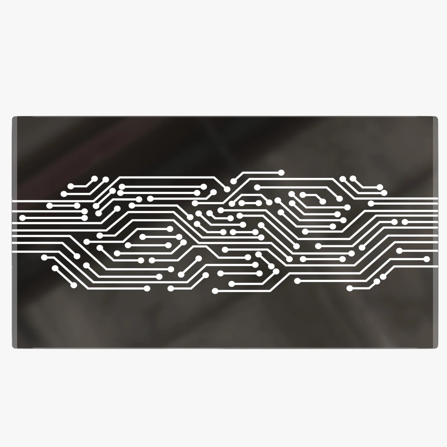 MetriX 7 Gaming Desk With Circuit Board Inspired LED Lighted Top, 43" Gaming Computer PC Desk With Remote Controlled LED Lights - Image 9