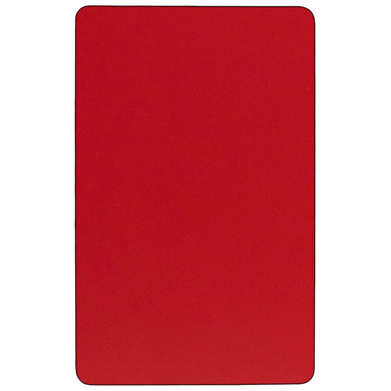 Flash Mobile 24''W X 60''L Rectangular HP Laminate Activity Table - Standard Height Adjustable Legs - Image 3