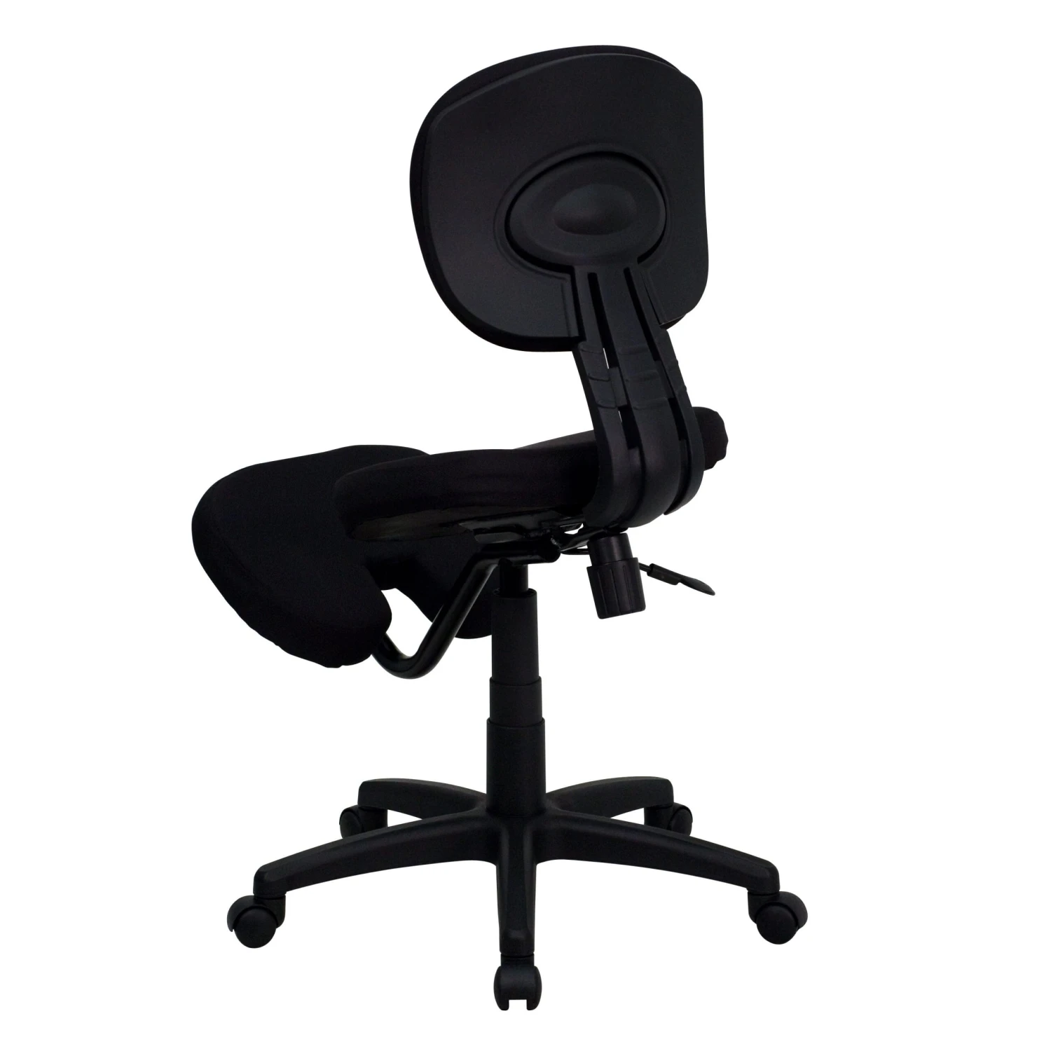 Flash Mobile Ergonomic Kneeling Posture Task Office Chair With Back - Image 4