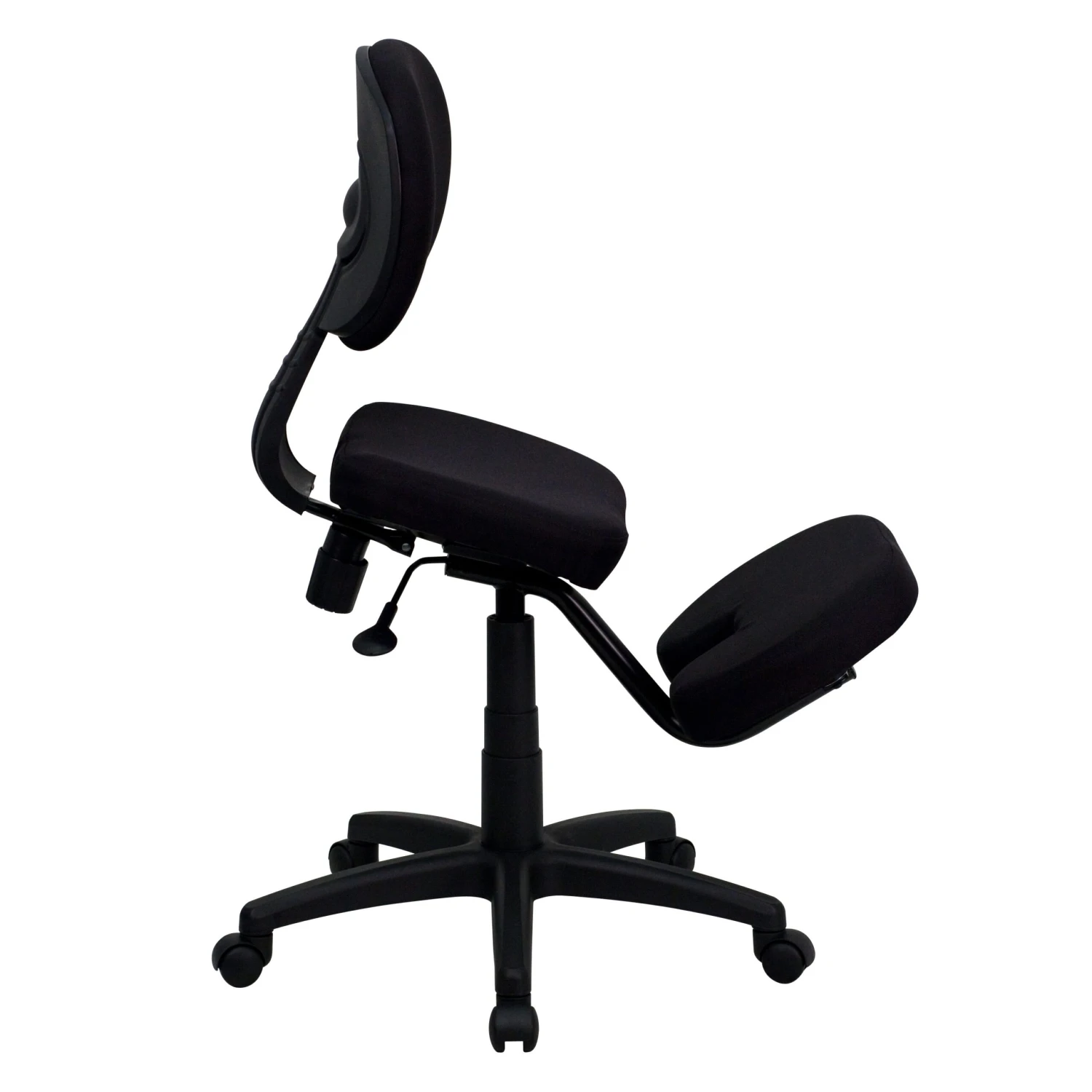 Flash Mobile Ergonomic Kneeling Posture Task Office Chair With Back - Image 5