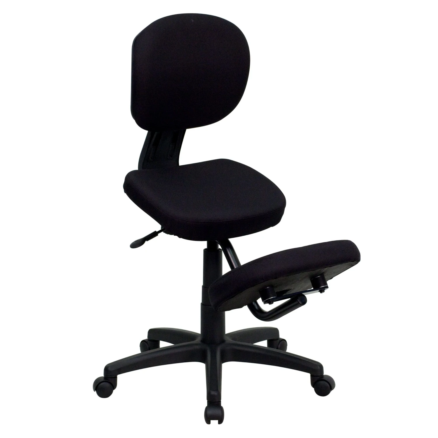 Flash Mobile Ergonomic Kneeling Posture Task Office Chair With Back - Image 7