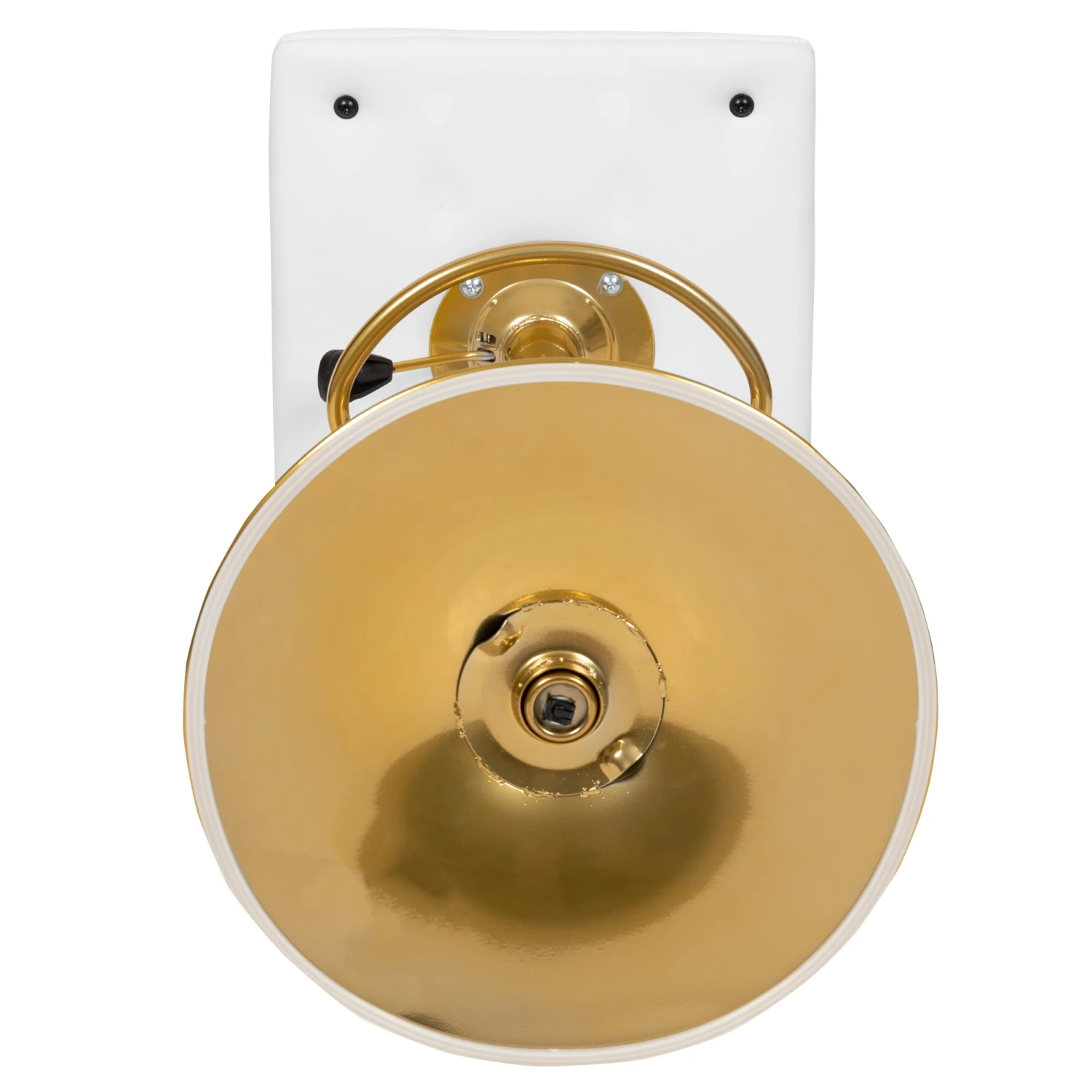 Flash Modern Vinyl Adjustable Height Barstool With Horizontal Stitch Back, Set Of 2 - Image 13