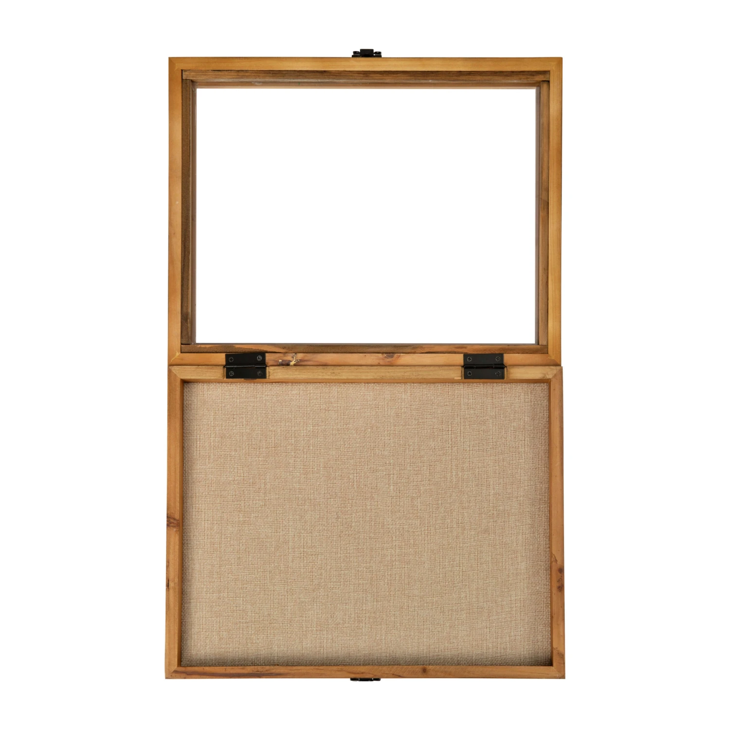 Flash Peyton Shadow Box Display Case With Linen Liner, Push Pins And Solid Pine Wood Frame - Image 12