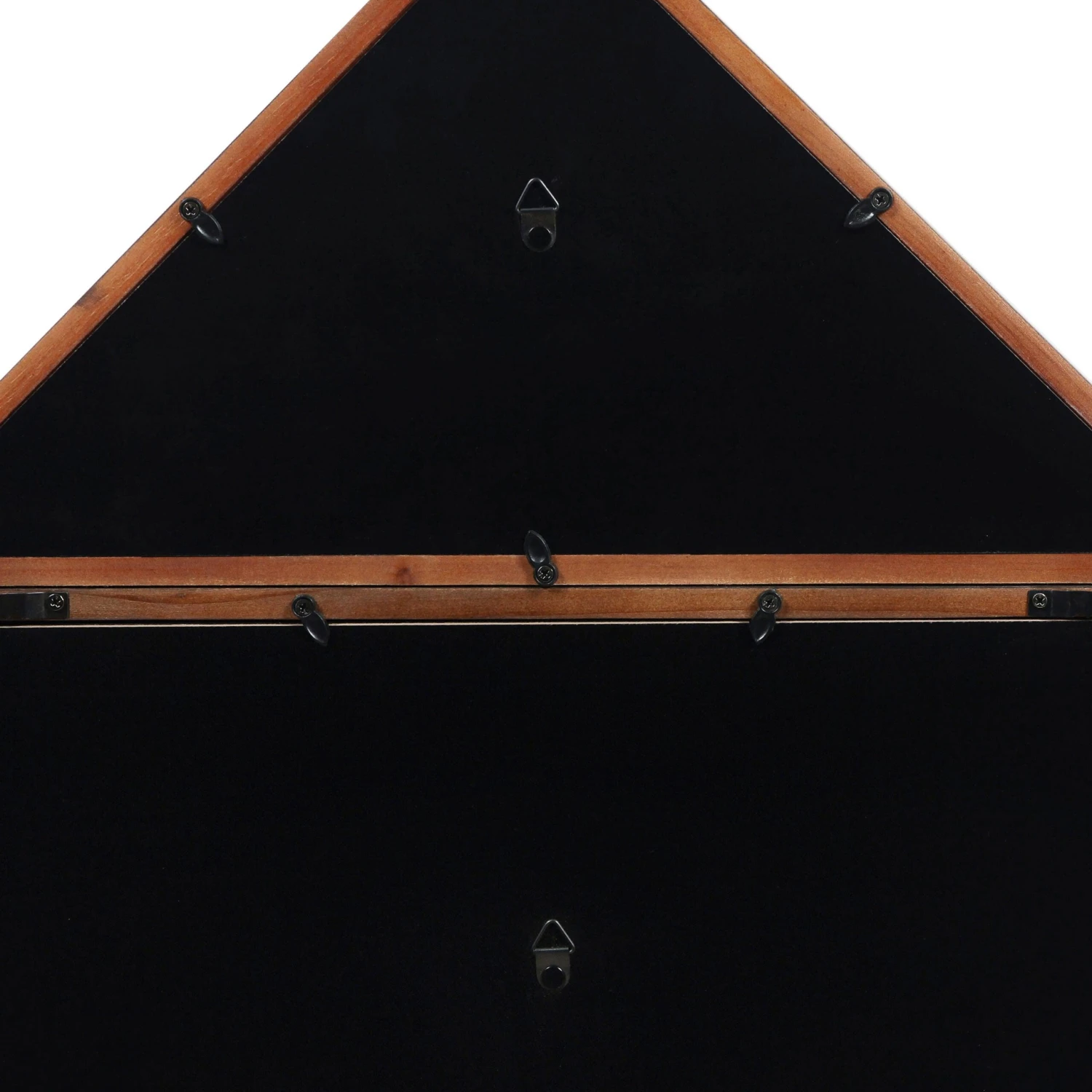 Flash Quincy Memorial Flag Display Case With Certificate Holder, Pine Wood Shadow Box For Flag, Certificate, And Medals - Image 9