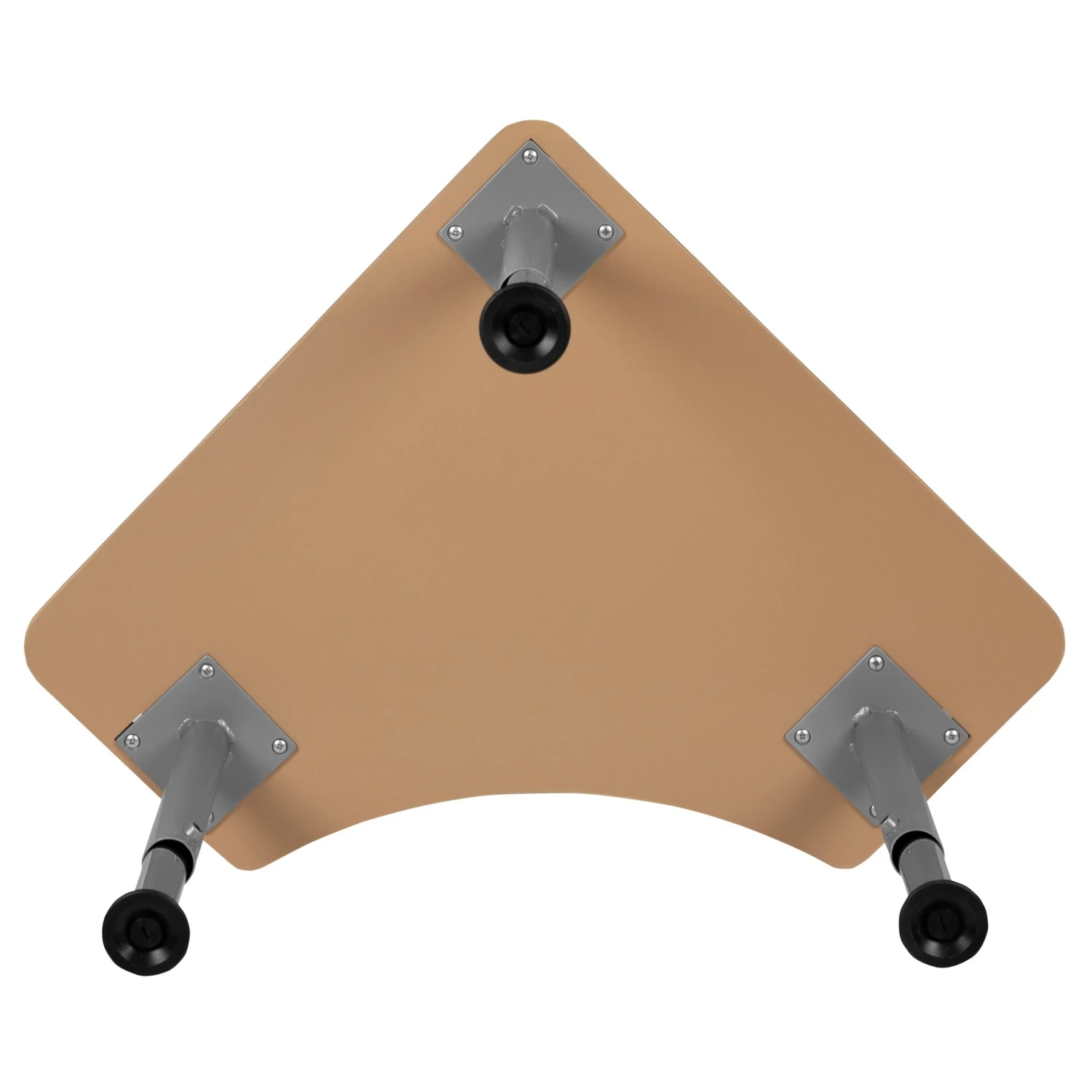 Flash Triangular Collaborative Student Desk (Adjustable From 22.3" To 34") - Home And Classroom - Image 11