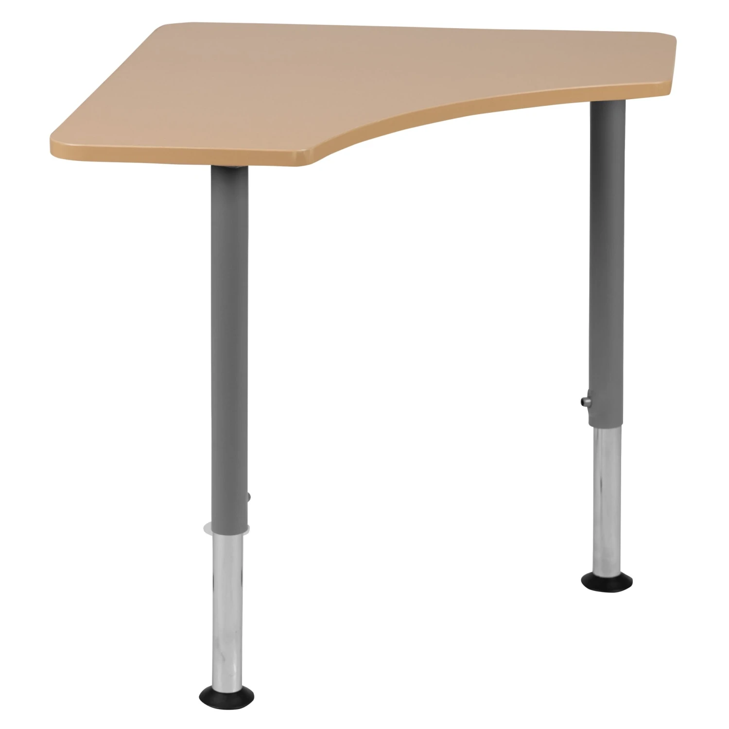 Flash Triangular Collaborative Student Desk (Adjustable From 22.3" To 34") - Home And Classroom - Image 6