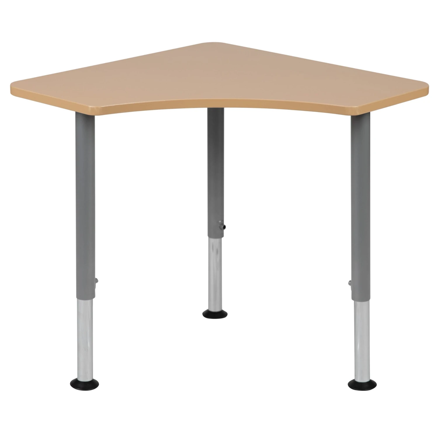 Flash Triangular Collaborative Student Desk (Adjustable From 22.3" To 34") - Home And Classroom - Image 9