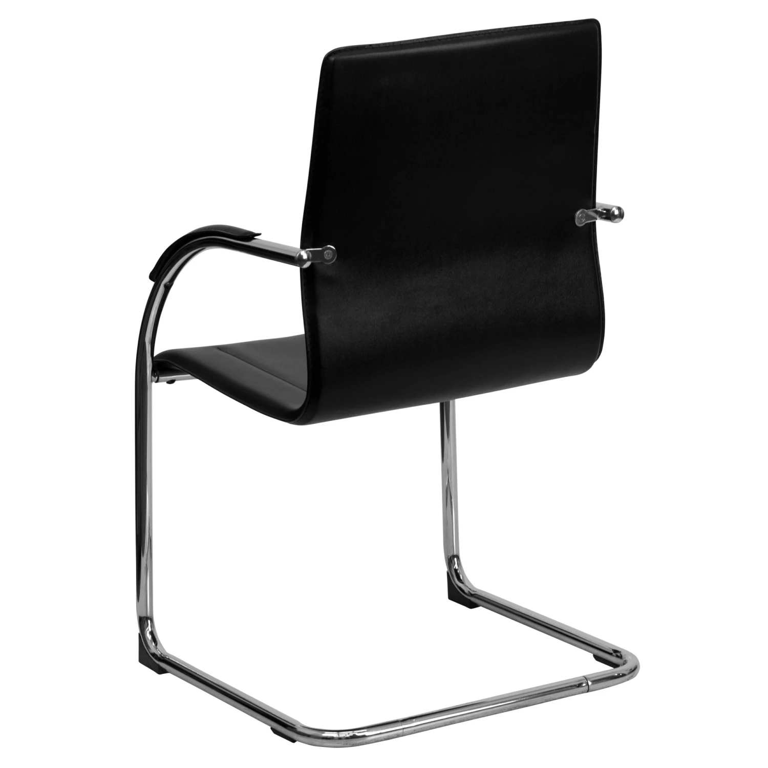 Flash Vinyl Side Reception Chair With Chrome Sled Base - Image 7