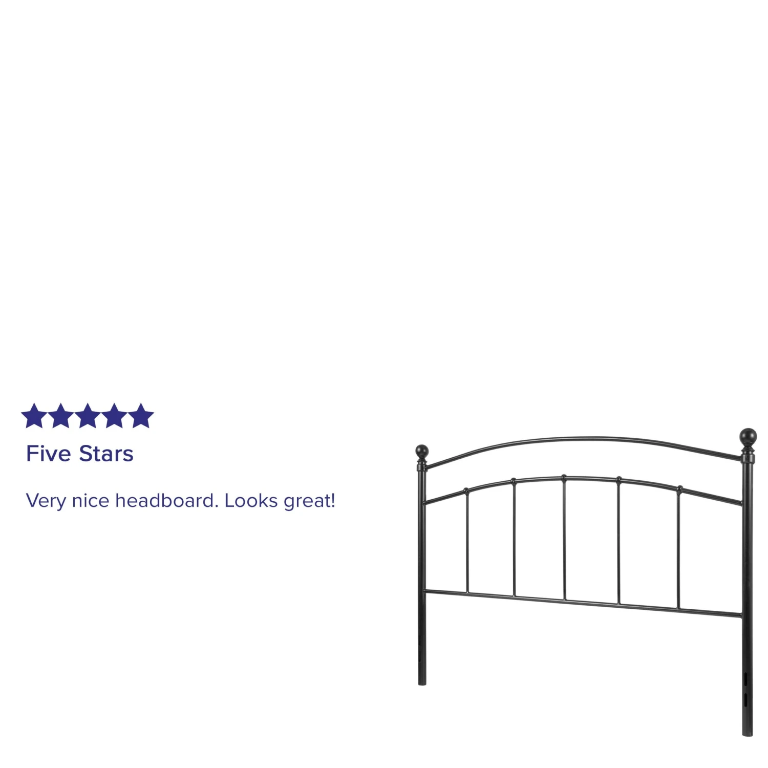 Flash Woodstock Decorative Metal Headboard - Image 15